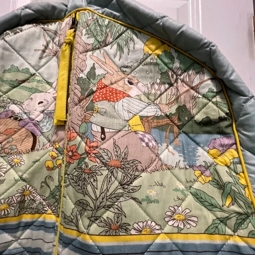 Heirloom Design kid Peter Rabbit garment carrier